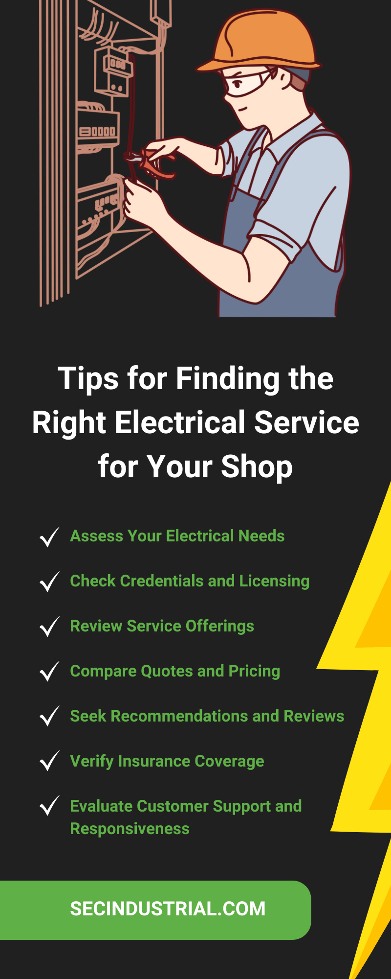 Tips for Finding the Right Electrical Service for Your Shop